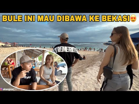 KE PANTAI BARENG BULE CANTIK😍AKANG MV MULAI BERULAH‼️