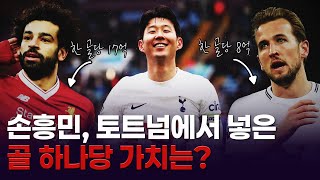 '1분당 OOO만 원' 손흥민이 지금까지 토트넘에서 뛴 경기의 가치는?/ 글로벌체크
