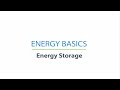 Energy Storage and Grid Management