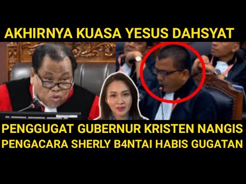 PARA PENGGUGAT MENANGIS PENGACARA SHERLY BANTAH SEMUA GUGATAN BATAL