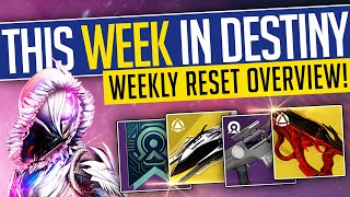 Destiny 2 | THIS WEEK IN DESTINY - Quest Finale, Master Raid, Double Rewards & More! - 25th June