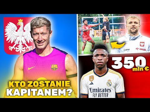 Lewandowski WRACA do Reprezentacji Polski... Vinicius za 350 mln €! Puchacz się nie popisał