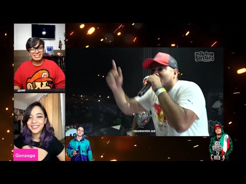 Mi amiga COSPLAY reacciona a ACZINO el GOAT del FREESTYLE minutos históricos