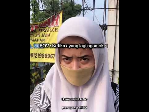Memang cewek kalau ngamok, diluar prediksi BMKG 🤣