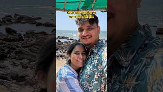 Together on peaceful beaches #love #beachvibes #goa #youtubeshorts #shorts #youtubeindia