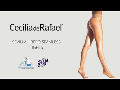 Cecilia De Rafael Sevilla Libero Seamless Tights | Shiny Seam Free Tights