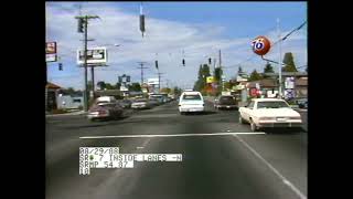 Driving On WA SR-7 North In 1988 (Spanaway, Parkland, Tacoma)