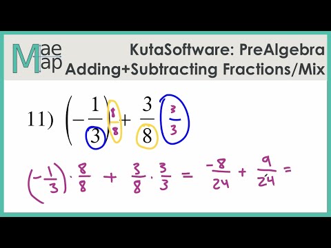 Adding Fractions Worksheets Kuta, Jobs Ecityworks