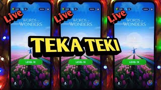 Live game teka teki (WoW) lanjut level 19 sampai 28 ada disini jawaban nya