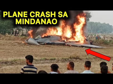 ACTUAL VIDEO | PAGSABOG ng EROPLANO ng PHILIPPINE AIR FORCE sa MINDANAO