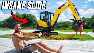 Most INSANE 360 Degree WATERSLIDE!
