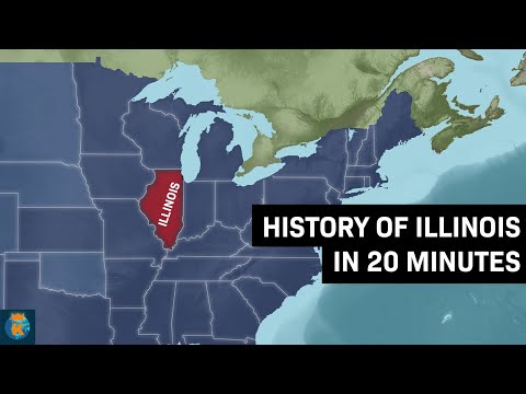 THE ENTIRE HISTORY OF ILLINOIS in 20 Minutes