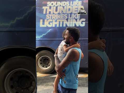 Gujarat Titans | Hardik Pandya with his son Agastya