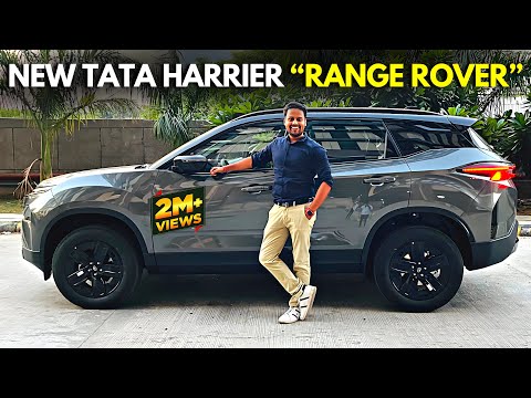 New Tata Harrier Facelift 2024 | Fearless variant | RangeRover वाला feel 🤣👌
