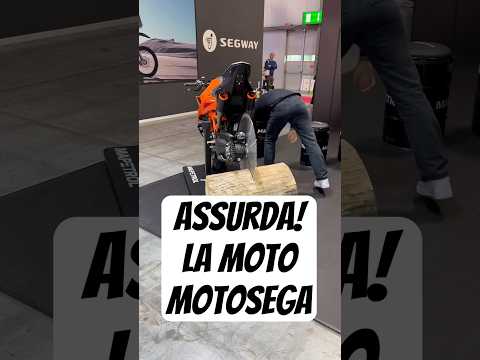 La ASSURDA moto-motosega