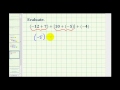 Evaluating Expressions with Integers