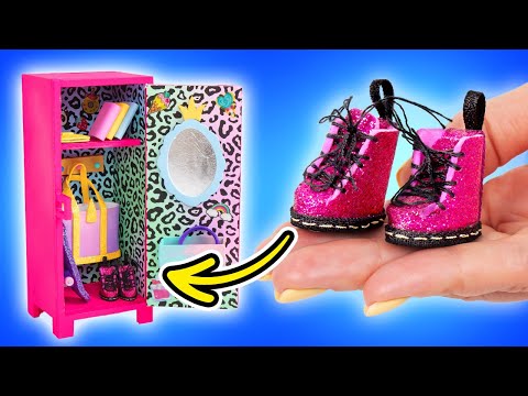 Cómo hacer un increíble mini casillero para la amiga muñeca || ¡MANUALIDAD DIVERTIDA!🌈🤩