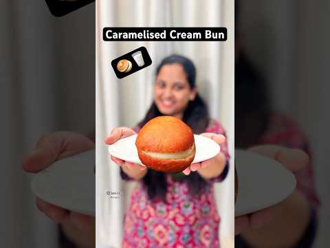 #shorts Cream Bun #selinesrecipes #creambun #eveningsnacks #bread