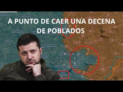 "SE CIERRA UN CALDERO Y SE ABREN 2, LAS POSICIONES UCRANIANAS CAEN UNA TRAS OTRA