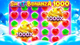 SLOT OYUNLARI 🍭 SWEET BONANZA 1000 🍭 BONANZA DA ÜST ÜSTE 5 DEFA 1000X GELDİ !! #slotoyunları