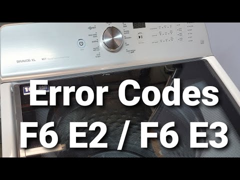 Maytag Washer F6 Error Code  08/2021