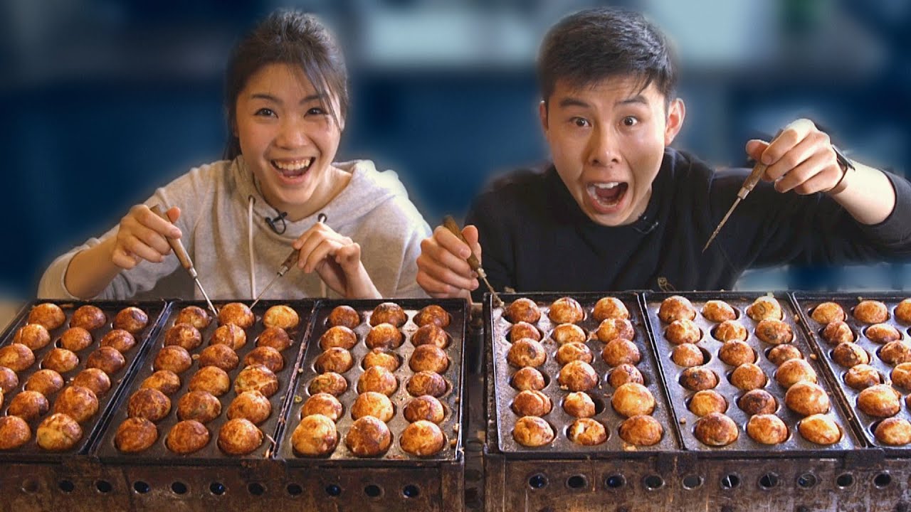 We Tried To Make 200 Octopus Balls In 10 Minutes