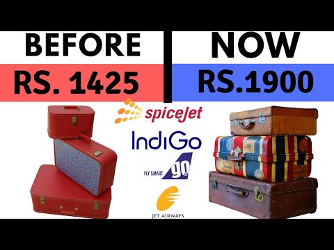 indigo baggage price