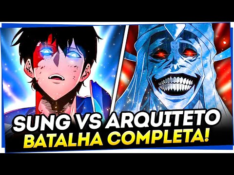 A REVANCHE: SUNG JIN WOO VS ARQUITETO! BATALHA COMPLETA! VEJA COMO FOI - SOLO LEVELING