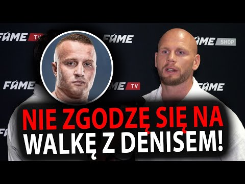 GLEBA ODMAWIA WALKI Z DENISEM ZAŁĘCKIM | TURNIEJ FAME | KARIERA W KSW | PROBLEMY ZDROWOTNE