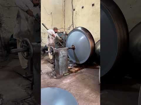 How a Master Worker Crafts the Perfect Satellite Dish Plate #TechEngineering #Craftsmanship #diy