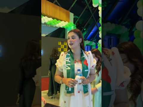 kanwal aftab 14 august celebrate#shorts#14august#independentdaydress#independenceday#ytshorts#viral#
