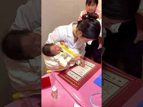 Nurse Taking Unique Identification Marks