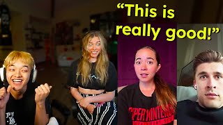 Reacting to Jason & QTs Breakup Song W/ Ludwig