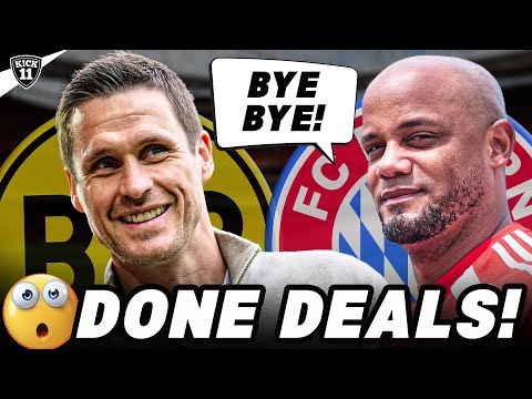 BVB mit ÜBERRASCHUNGS-TRANSFER! 2 ABGÄNGE bei BAYERN! | KickNews