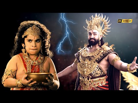 रावण ने बाल हनुमान की ओर बढ़ाया मित्रता का हाथ | Mahabali Hanuman | ‪@V2Entertainments‬ #ramayan