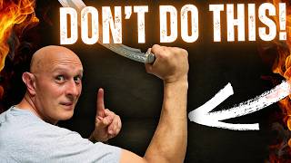 DON'T DO THIS! How NOT to CHOP with Martial Arts Weapons Lesson