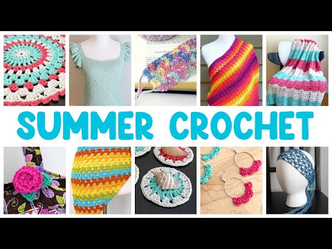 Easy SUMMER Crochet Patterns You Can Try NOW!