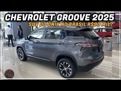 NOVO CHEVROLET GROOVE 2025 PODE SER O SUV DO ONIX COM PREÇO DE ENTRADA NO BRASIL