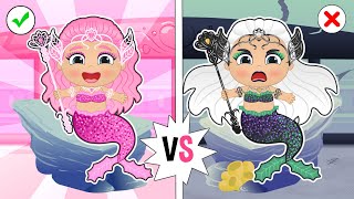 BEBÉS ALEX Y LILY 🧚‍♀️El Cuento de la Sirena Buena vs Sirena Mala