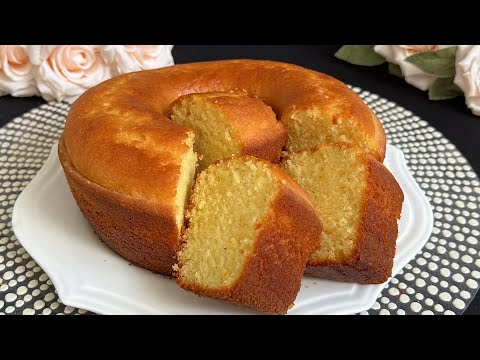 Senza uova né latte! Questa torta ti si SCIOGLIE IN BOCCA! Incredibilmente buona!