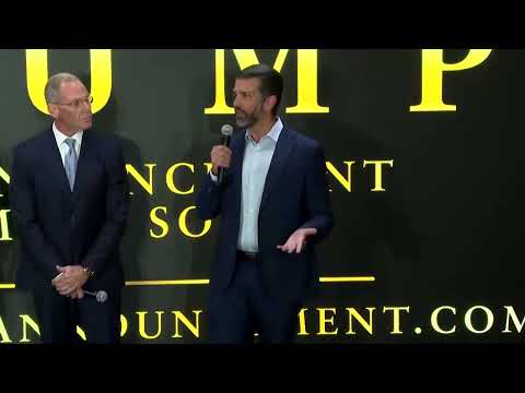 YouTube video thumbnail: Crypto Weekly: Trump Mobile and a Stablecoin Surge