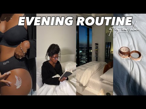 fall evening routine, date night, skincare | VLOG