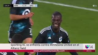 Sporting KC cae 2-1 contra MN United