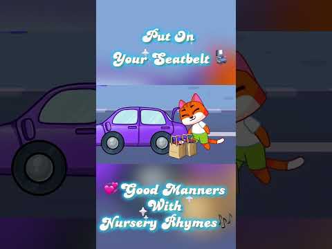 PUT ON YOUR SEATBELT! ๐ SEATBELT SAFETY SONG FOR KIDS ๐ต