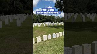 What makes Andersonville different than other National Cemeteries?