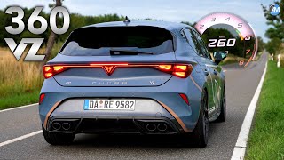 CUPRA Leon VZ Facelift (360hp)| 0-100 km/h & 100-200 km/h acceleration🏁| by Automann in 4K