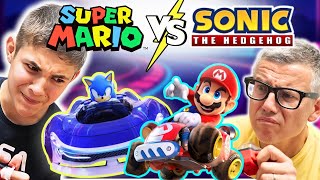 SUPER MARIO CONTRO SONIC: Sfida in Kart Definitiva