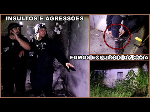 ESPÍRITO FURIOSO NOS EXPULSOU DA CASA | QUASE QUEBROU A PERNA DO GLEISON