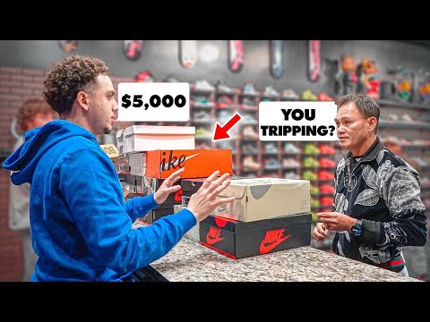 Richard Sells Sneaker Collection!