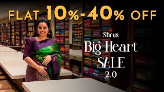 Big Heart Sale 2.0 is Here!! Flat 10%-40% discount!